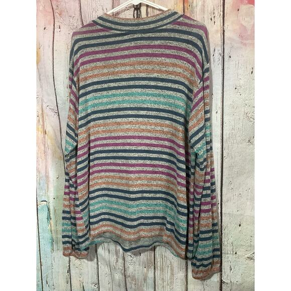 Lane Bryant Striped Sweater Plus Size 14/16 - Picture 7 of 11